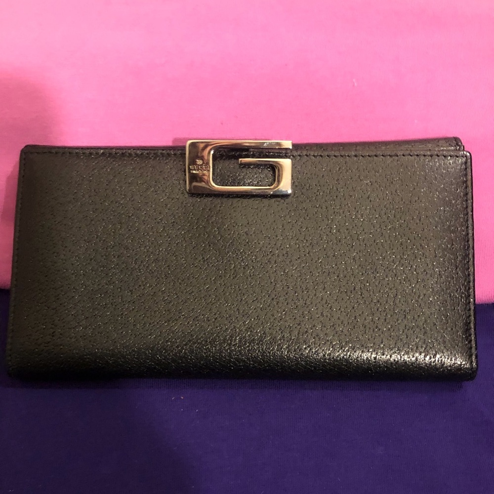 Gucci Black Long Wallet
